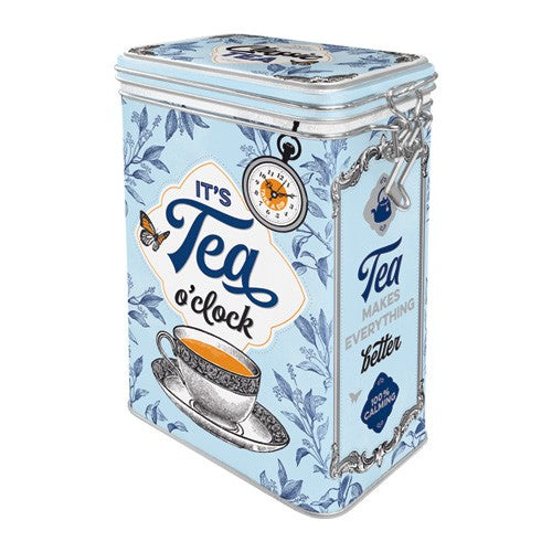 Caja superior con clip 7,5x11x17,5 cms. Classic Tea