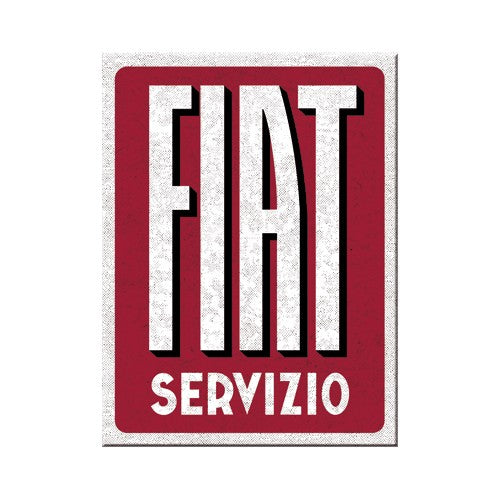 Iman 6x8 cms. Fiat - Servizio
